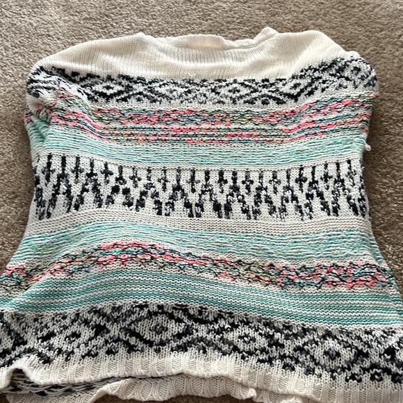 Xhilaration Multicolor Women’s Knit Sweater XXL - Picture 2 of 2